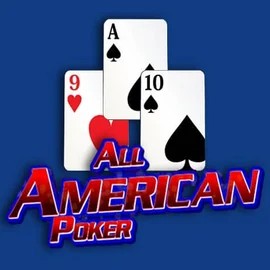 Official Table Games logo: All American Poker by RTG (Reel Time Gaming) at Frumzi Casino
