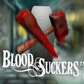 Blood Suckers online game logo by NetEnt on frumzikasino.it