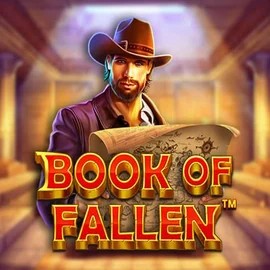 Book Of Fallen game by Pragmatic Play – logo hosted on Frumzi Casino