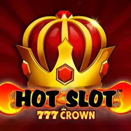 Hot Slot 777 Crown slot logo by Wazdan at Frumzi Casino