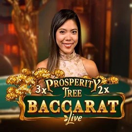 Prosperity Tree Baccarat game by Evolution – logo hosted on Frumzi Casino