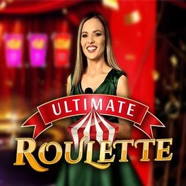 Ultimate Roulette online game logo by Ezugi on frumzikasino.it